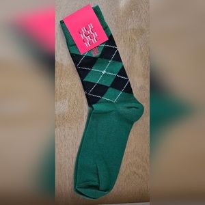 CH men's plaid socks